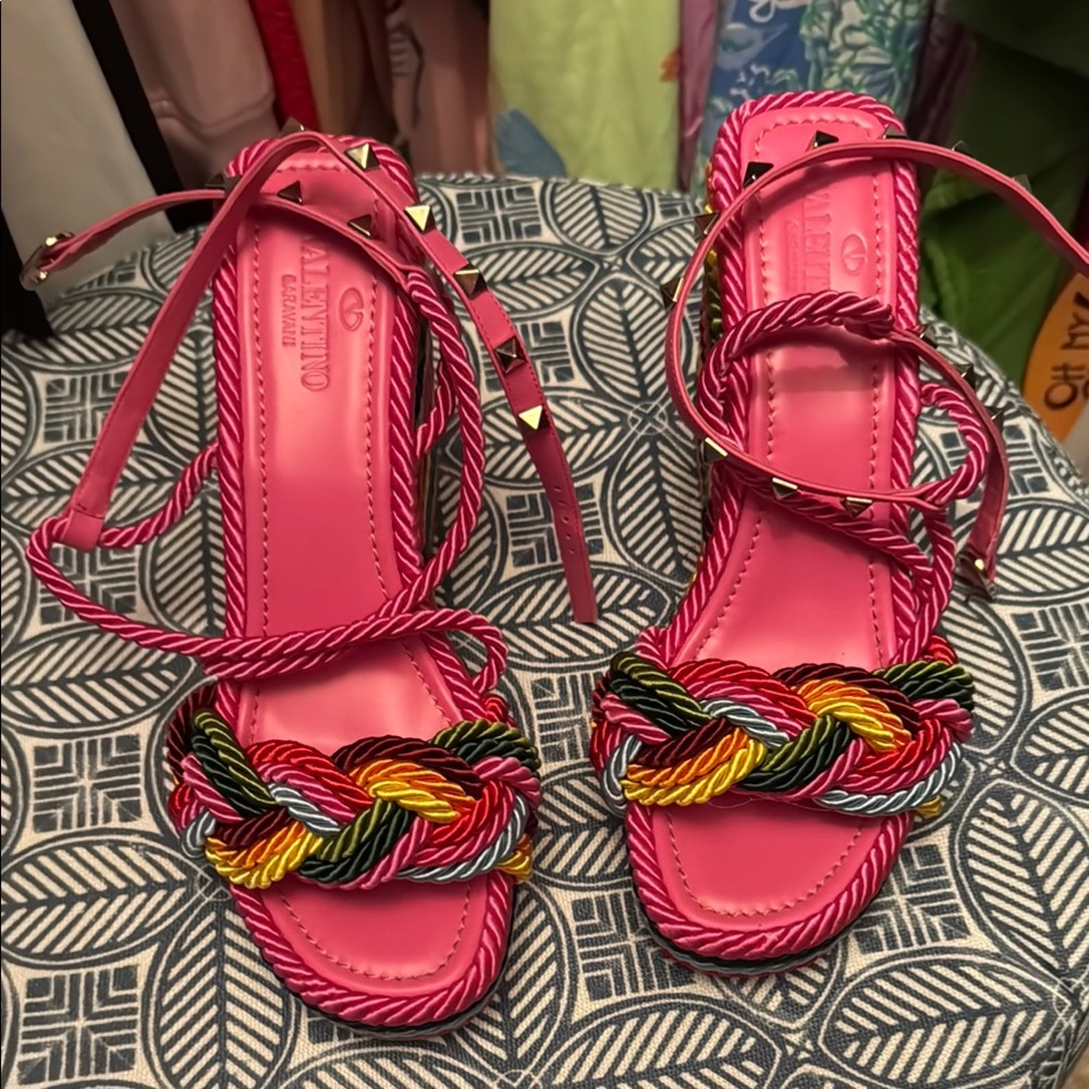Valentino Wrap Sandal